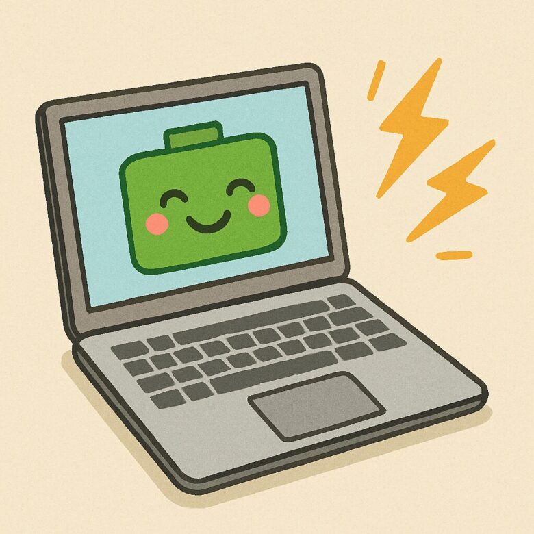 バッテリー駆動で快適